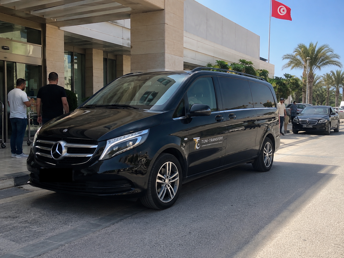 Luxury Mercedes transfer vehicle